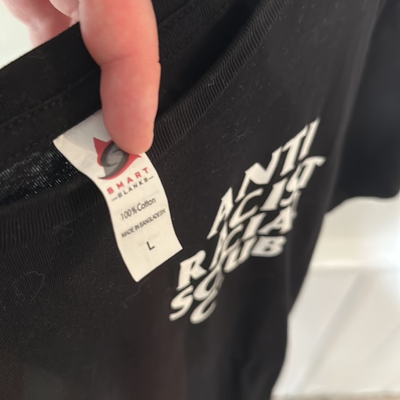 Anti-Racist Social Club T (Black) - Picture 3 of 3